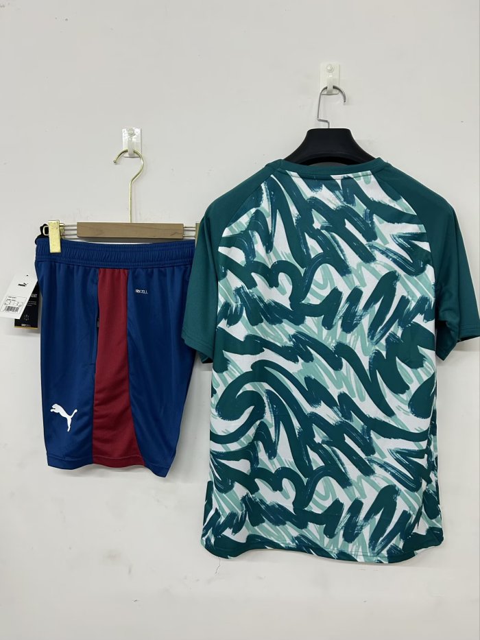 26-27 Portugal Green Training Short Suit