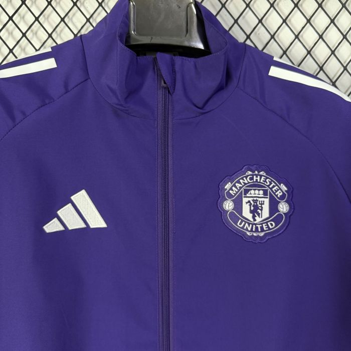26-27 Man Utd Purple Windbreaker