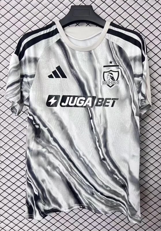 26-27 Colo-Colo Grey Special Edition Fans Soccer Jersey