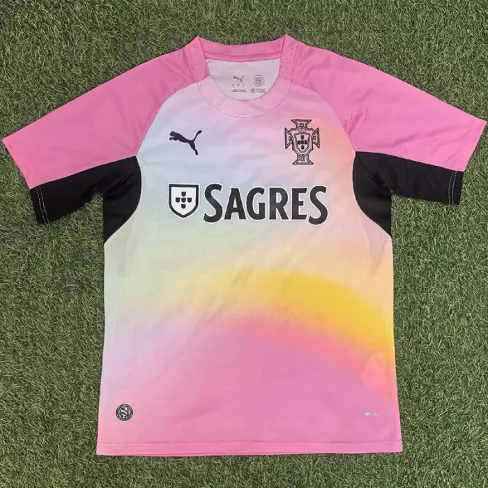 26-27 Portugal Pink Training shirts