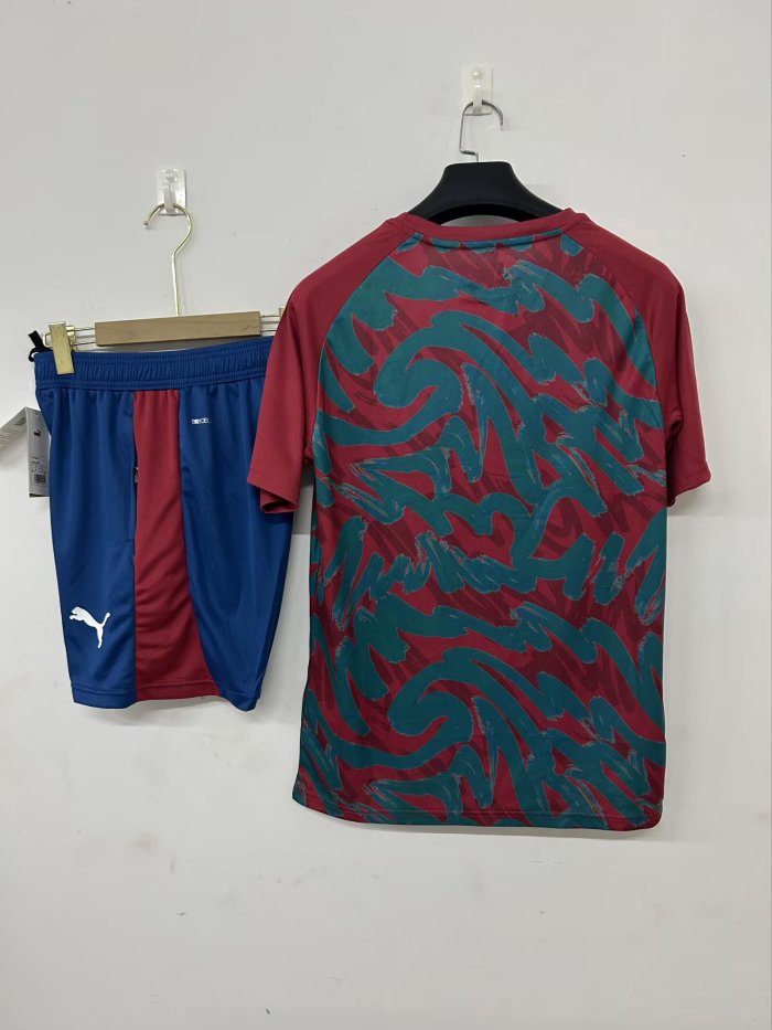 26-27 Portugal Red Training Short Suit