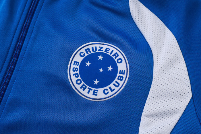26-27 Cruzeiro Royal Blue Half Pull Tracksuit(半拉链)