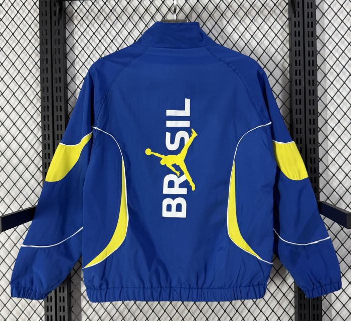 26-27 Brazil Blue Windbreaker