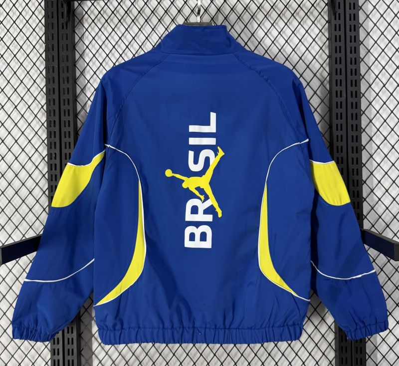 26-27 Brazil Blue Windbreaker