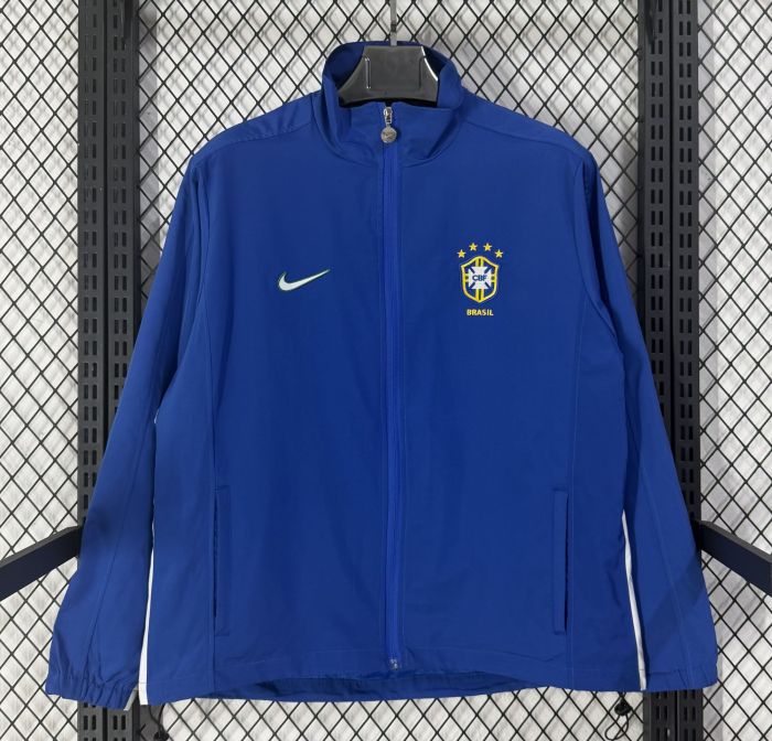 1998 Brazil Blue Windbreaker