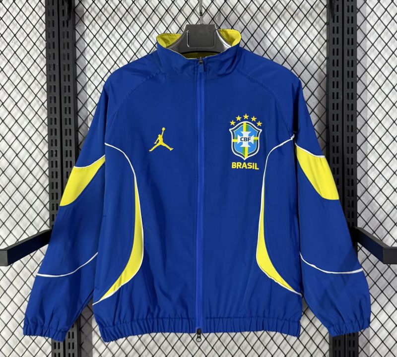 26-27 Brazil Blue Windbreaker