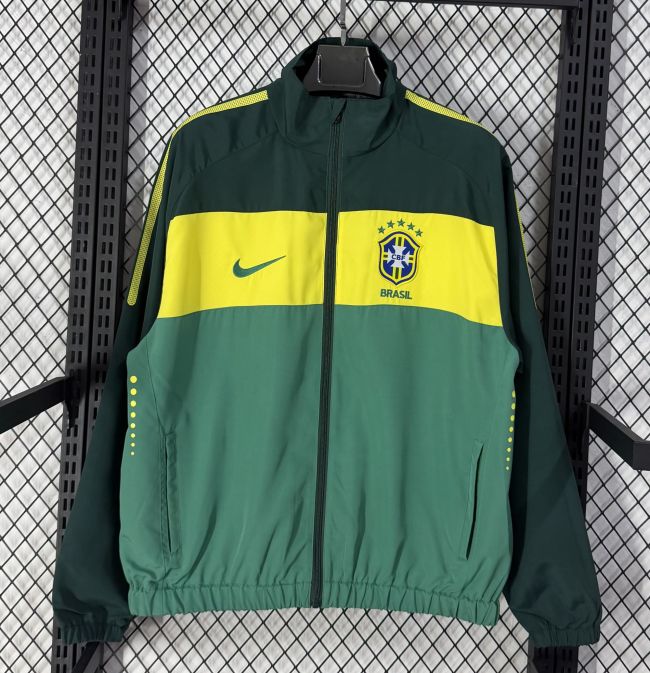 26-27 Brazil Green Windbreaker