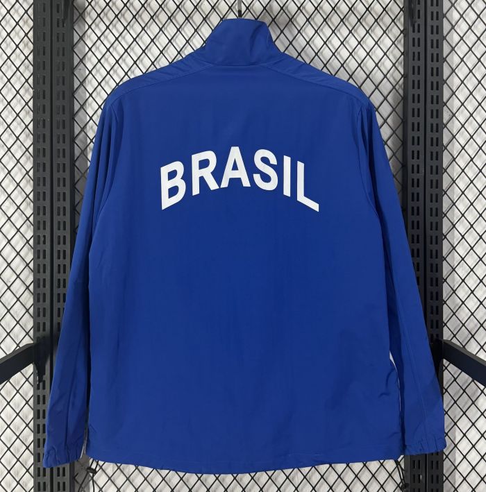 1998 Brazil Blue Windbreaker