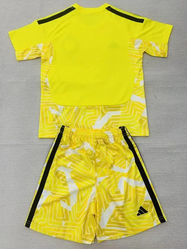 26-27 Celtic Yellow Goalkeeper Kids Soccer Jersey