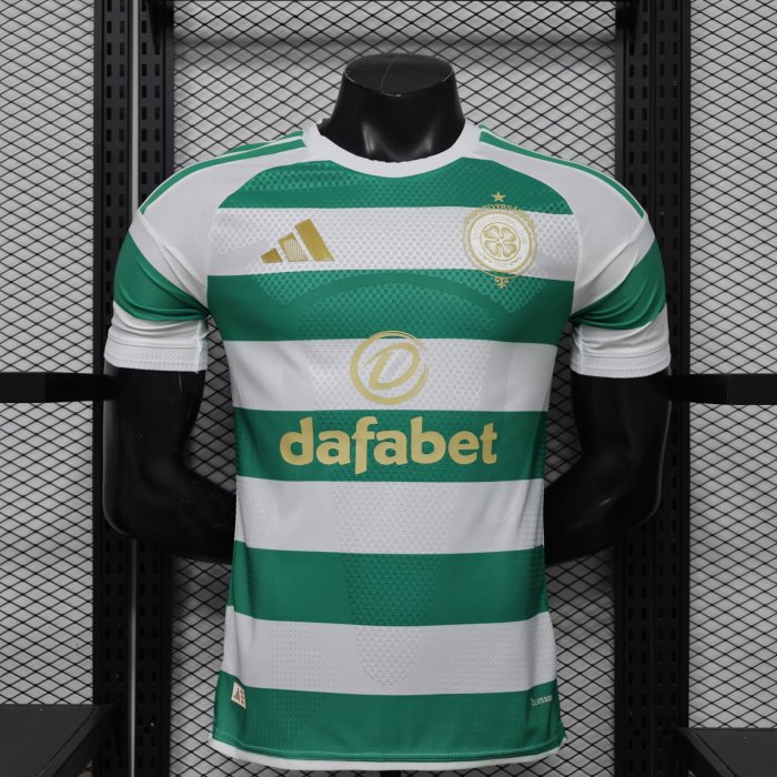 26-27 Celtic Home Player Version Soccer Jersey