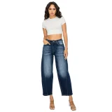 PREJEAN Women's Curved Blade Jeans