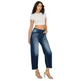 PREJEAN Women's Curved Blade Jeans