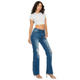 PREJEAN Women's High-Rise Jeans