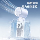 JF158 透明機甲摺疊風扇