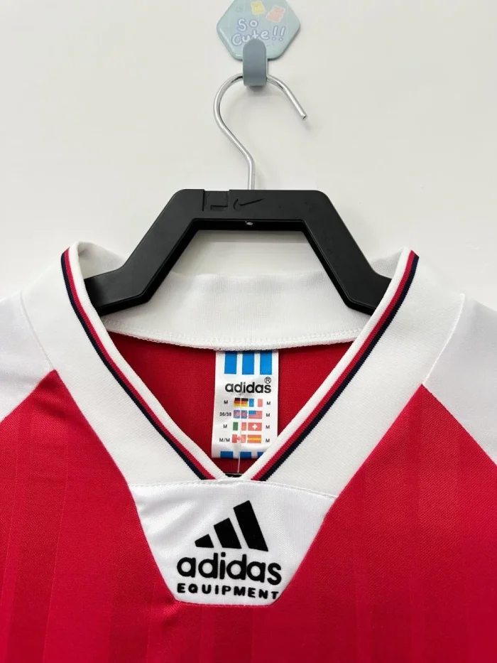 Arsenal Retro Long Sleeve Home Football Shirt 1992/1993