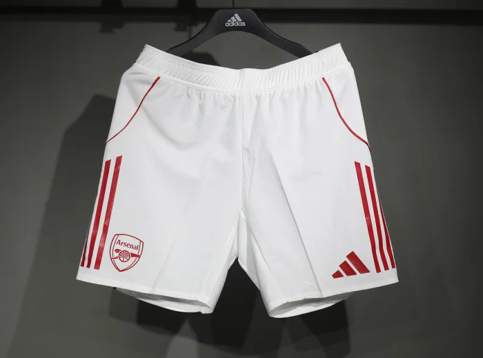 Arsenal Home Soccer Shorts Player Version 25-26