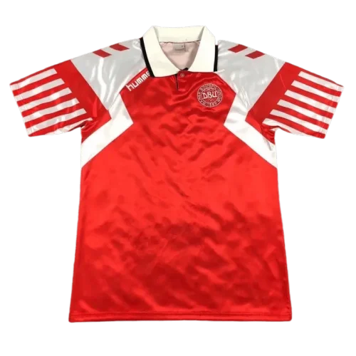 Denmark 1992 Retro Jersey Home