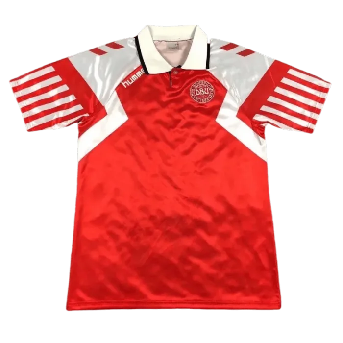 Denmark 1992 Retro Jersey Home