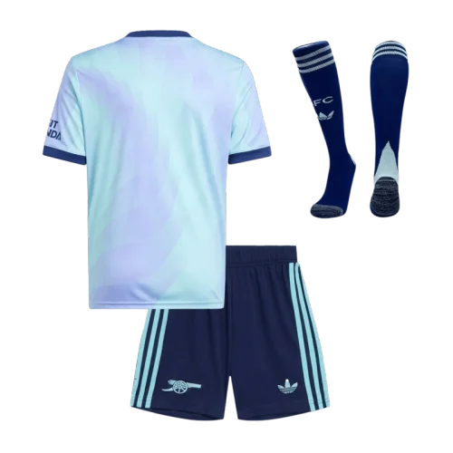 Kids Arsenal Custom Third Away Full Soccer Kits 2024-25