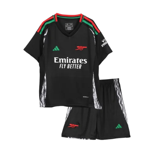 24-25 Arsenal Away Soccer Kids Kit Jersey+Shorts