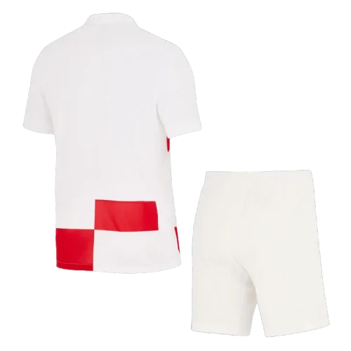 Men's Croatia Home Kit(Jersey+Shorts) Euro 2024