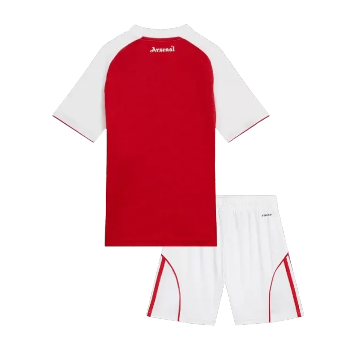 Kids Arsenal Custom Home Soccer Kits 2025-26