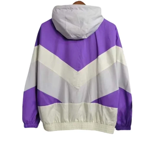 Arsenal Windbreaker Purple Soccer Jersey 2023