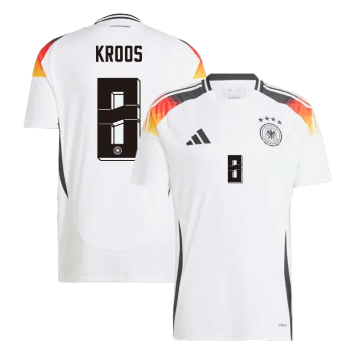 Germany Home KROOS #8 MUSIALA #10 HAVERTZ #7 WIRTZ #17 Jersey EURO 2024