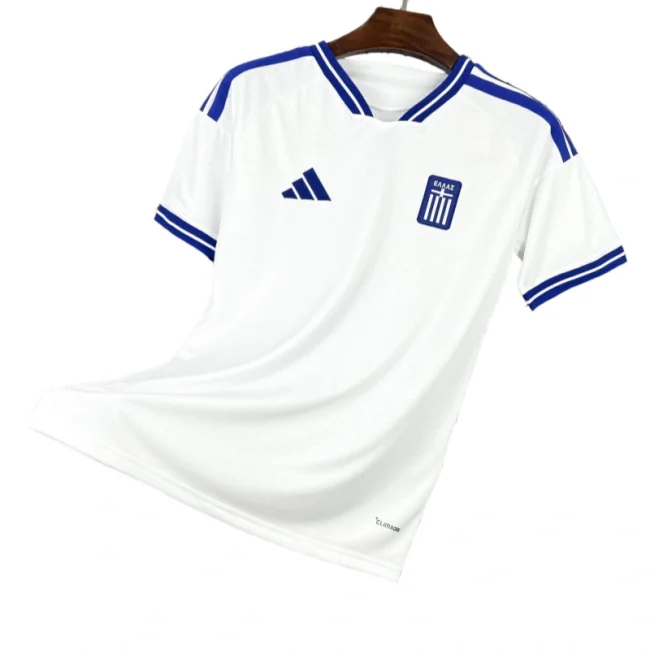 Greece World Cup 2026 Home Short Sleeve Kit & Jersey Fan Version