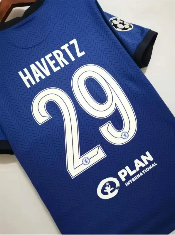 2020-21 Chelsea Retro Home Shirt UCL Final Football jersey Fan version