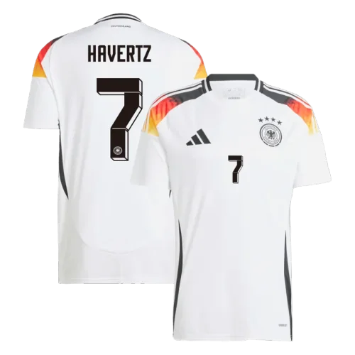 Germany Home KROOS #8 MUSIALA #10 HAVERTZ #7 WIRTZ #17 Jersey EURO 2024