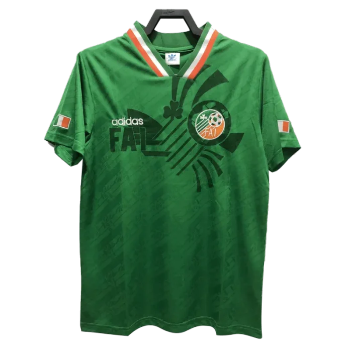 Ireland 1994 Retro Soccer Jersey Home