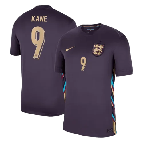 England Away Jersey EURO 2024 RICE #4 KANE #9 BELLINGHAM #10 FODEN #11