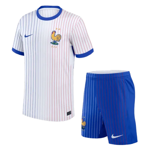 2024 France Away Kit(Jersey+Shorts) Euro