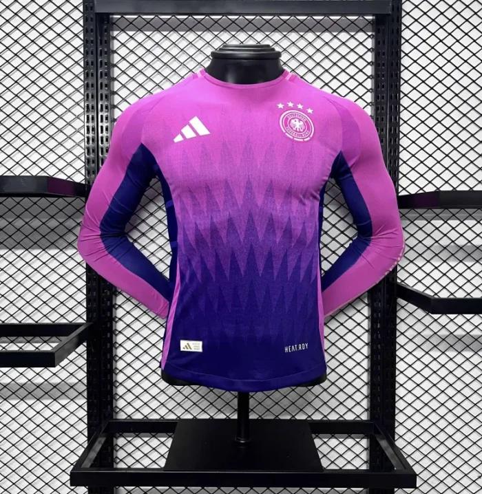 2024 Germany Euro Cup Away Soccer Jersey Long Sleeve Player Version
