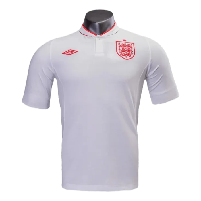 2012 England Retro Soccer Jersey Home Replica