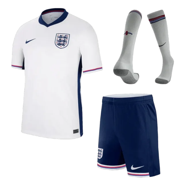 2024 England Home Whole Kit(Jersey+Shorts+Socks) Euro
