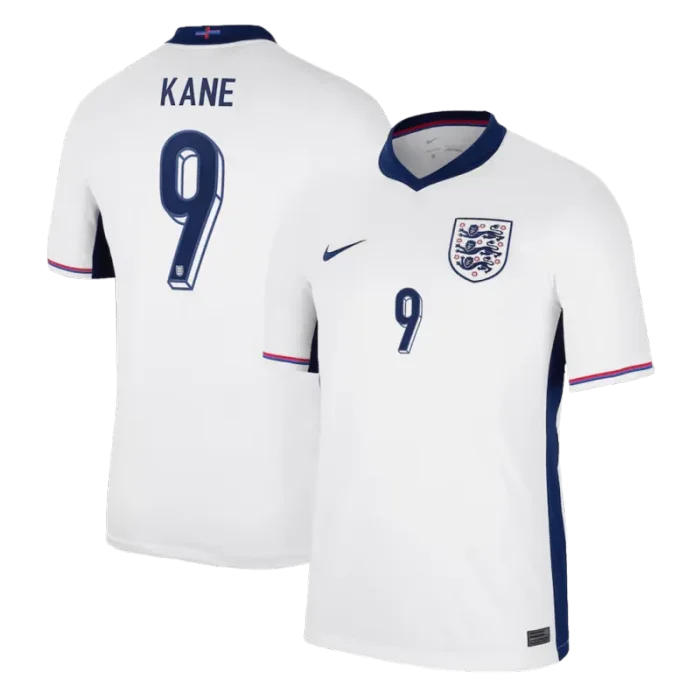 England Home Jersey EURO 2024 RICE #4 KANE #9 BELLINGHAM #10 FODEN #11