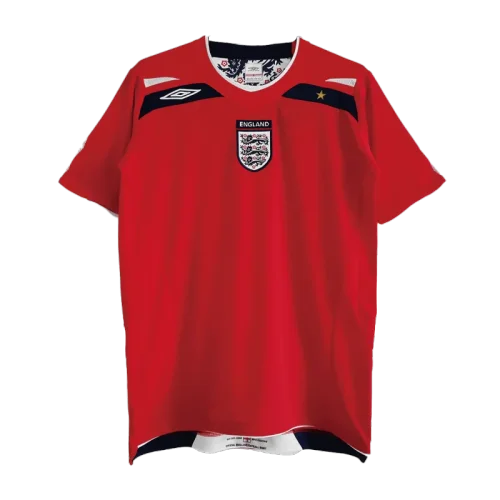 England Retro Soccer Jersey Away Replica 2008/10