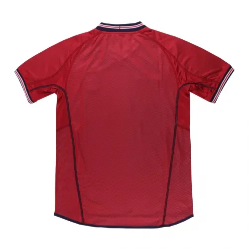 England Beckham #7 Retro Jersey Away Replica World Cup 2002