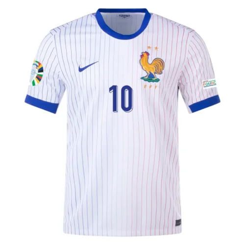 France Away Jersey Euro 2024 MBAPPE #10 GIROUD #9 GRIEZMANN #7 Soccer Apparel