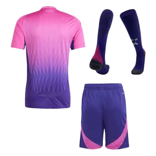 2024 Germany Euro Cup Away Whole Kit Jersey+Shorts+Socks