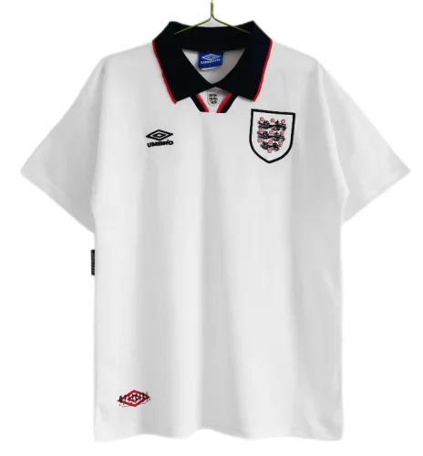 1994/95 England Retro Soccer Jersey Home Replica