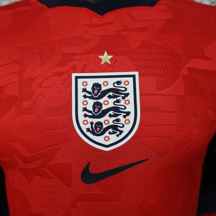 England World Cup 2026 Away Long Sleeve Kit & Jersey Player Version