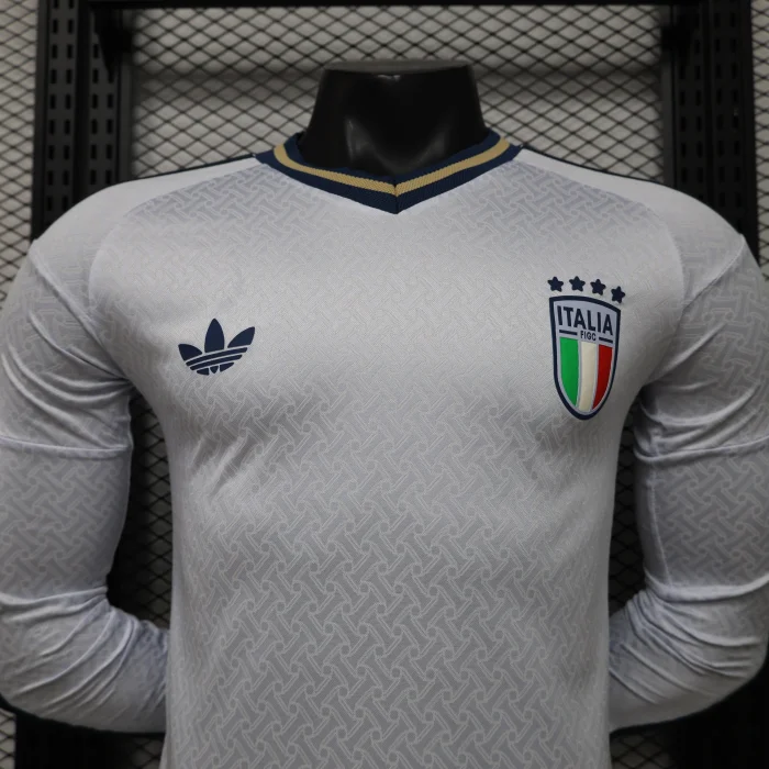 Italy 2026 World Cup Away Long Sleeve Jersey Player Version