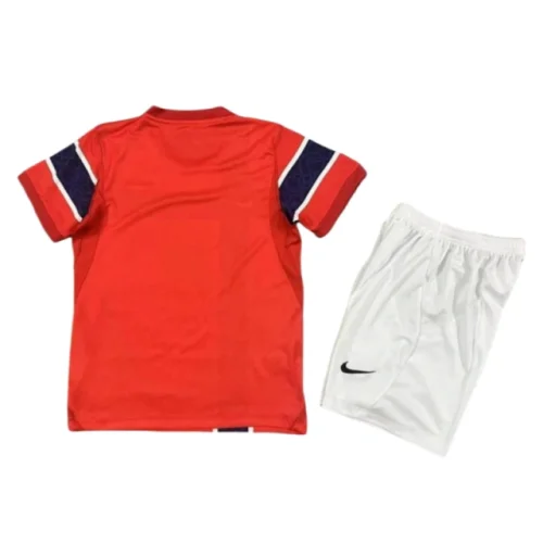 Norway 2026 World Cup Home Kids Kit & Jersey + Shorts Fan Version