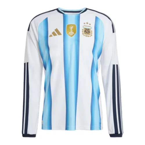 2026 Argentina World Cup Home Long Sleeve Football jersey Fan edition