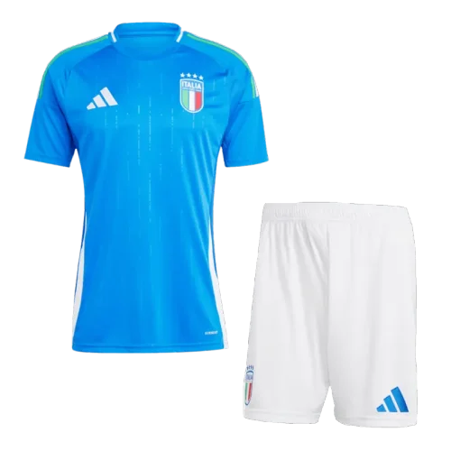 Men's Italy Home Kit(Jersey+Shorts) Euro 2024