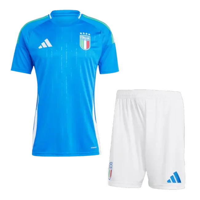 Men's Italy Home Kit(Jersey+Shorts) Euro 2024