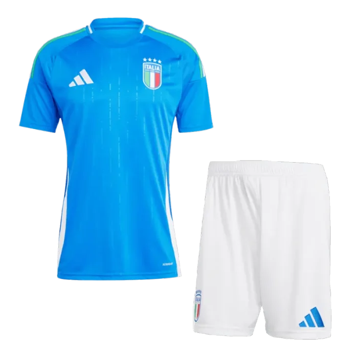 Men's Italy Home Kit(Jersey+Shorts) Euro 2024